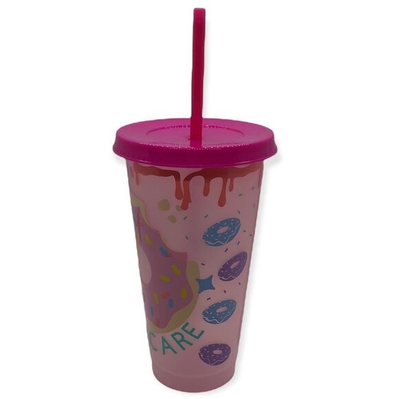 NWT Wool + Pepper Co. I DONUT CARE Color Changing Cold Cup - Picture 2 of 10